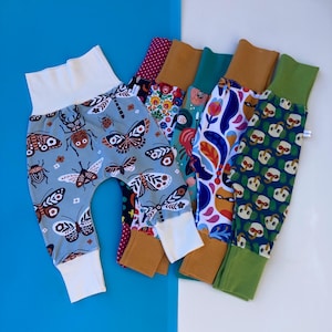 6/24 months, adjustable jersey harem pants