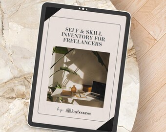 Freelancer Selbst- und Fähigkeitsinventur Arbeitsblätter | Klarheit zum Ausdrucken (Digital Download PDF)