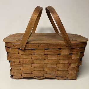 Wov N Wood Picnic Basket - Etsy