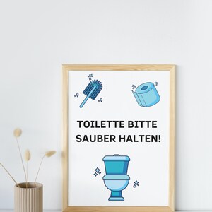 Wall poster toilet decoration living figurehead