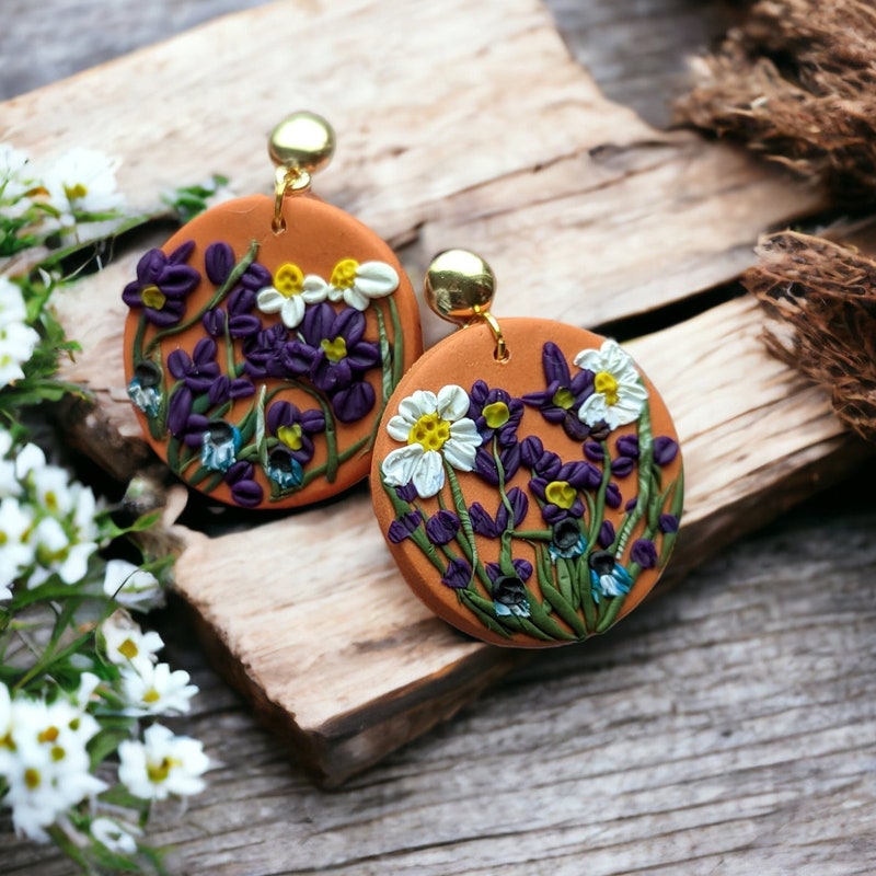 Wildflower Poetry Earrings main image 1