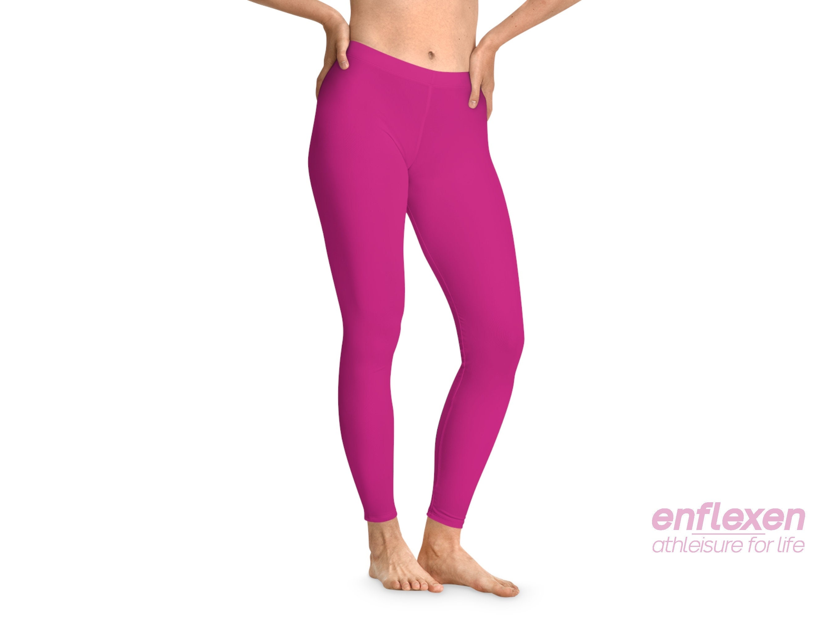 Pink & Blue Yoga Leggings, Fuchsia Pink and Sky Blue Ombré Gradient, Soft  High Waist UPF Stretch Pants, Dance Gym Fitness Athleisure Tights -   Canada