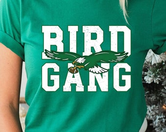 Bird Gang Shirt,  Philadelphia Football Shirts, Philly Football Shirt for Kids, Eagles Football Shirt, Game Day Shirt, Football Gift Shirt