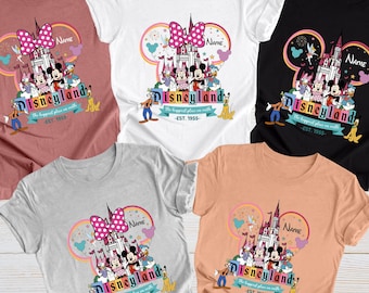 Custom Disney Trip Shirts, Disney Family Matching Shirts, Disney Vacation T-shirt, Disneyworld Shirts, Disney Couple Shirt, Disney Trip
