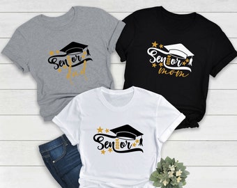 Custom Graduation Senior 2024 Shirt,Personalization Graduation Shirts,2026 Graduation Group Shirt,Graduation Squad Shirt,Family Grad Shirt