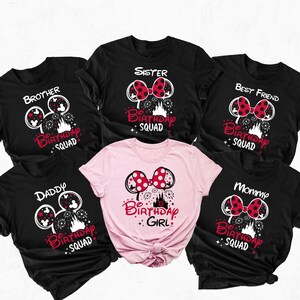 Personalized Disney Birthday 2025 Shirts, Disneyworld 2025 Shirt, Disney Squad Shirt, Disney 2025 Shirts, Disney T-Shirt, Disney Birtday Tee