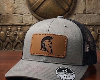 Odysseus Trucker Hat, Greek Mythology Helmet Patch Cap, Epic Hero Gift, Ancient Warrior Snapback, Richardson 112 Adventure Hat