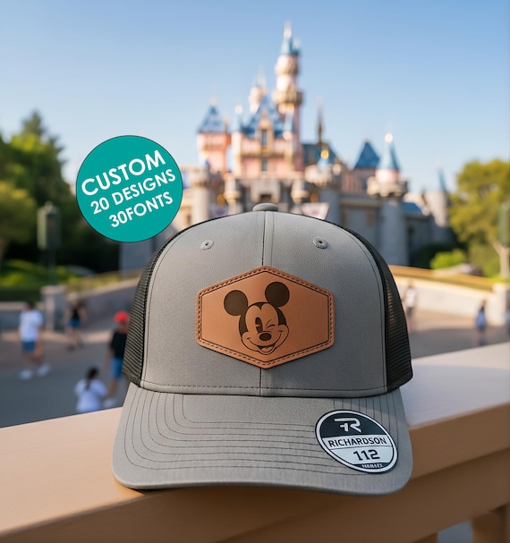 Mickey Mouse Hat, Disney Matching Hat, Daddy Son Cap, Men Disneyland Hat, Disney Ball Cap, Disney Hat for Dads, Minnie Mouse Trucker Hat