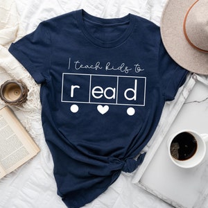 Cute Read Book T-Shirt For Women - World Belongs To Those Who Read Tee, Teacher Reading Tops