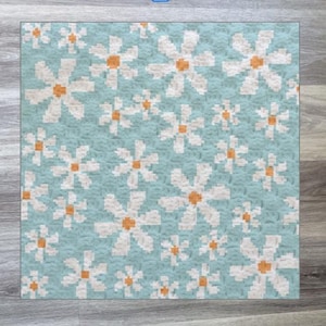 Daisies Crochet **Pattern ONLY** C2C Flower Afghan, Tapestry, Graphgan, Blanket