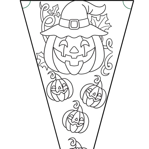 Halloween Bunting - Etsy