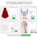 Cosplay Sewing Pattern PDF: Cloak Sewing Pattern, Corset Top Pattern ...