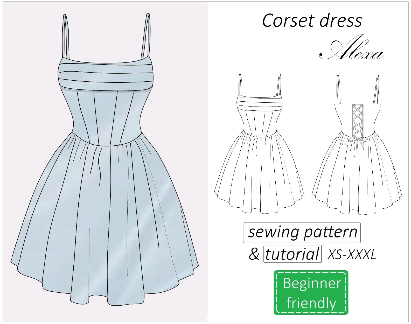 Grad Dress Pattern - Etsy Canada