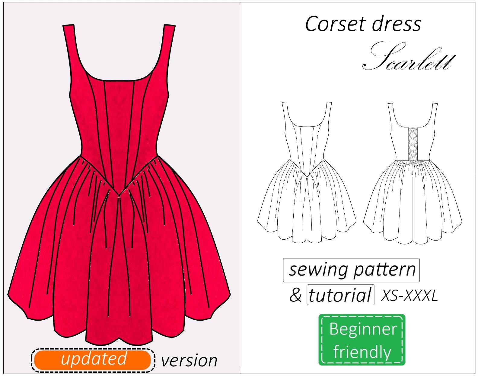Corset Wedding Dress Patterns - Etsy Corset Wedding Dress Patterns - Etsy