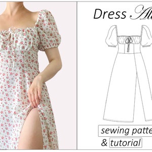 milkmaid dress pattern