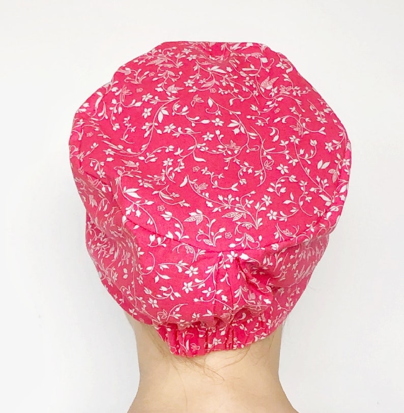 Scrub Cap Pattern No Ties Scrub Hat Sewing Pattern PDF Scrub Etsy