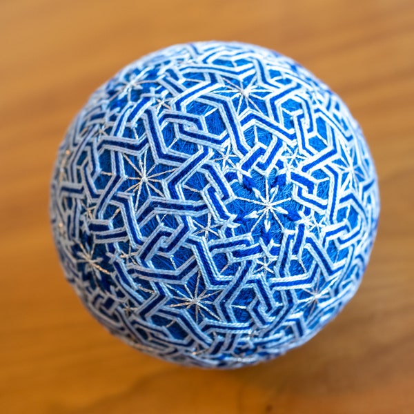 Blue Islamic Temari Circumference 43cm