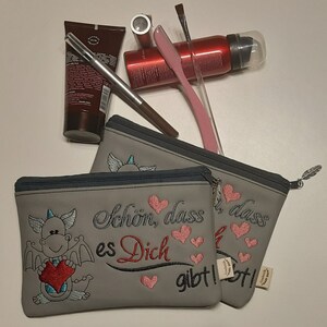 Medication, insulin pen cosmetic bag, Mother&#39;s Day, Valentine&#39;s Day, handmade, 14 x 20 cm