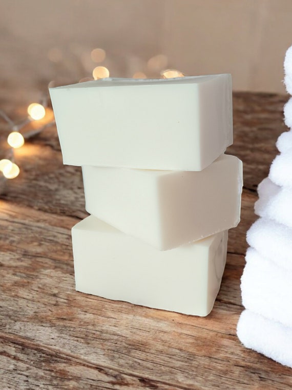 Clean Cotton Scented Goats Milk Soap: Shea Butter Artisan Soap
