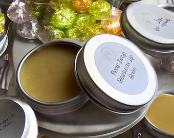 Pear Drop Beeswax Lip Balm: Shea Butter & Sweet Almond Oil