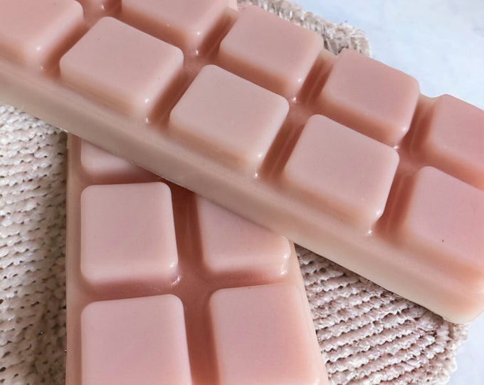 Strawberry Kiwi Wax Melt Snap Bar Hand Poured with Soy Wax, Vegan Home Gift