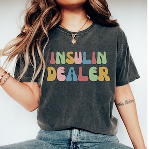 Funny Type 1 Diabetes Shirt Sarcastic Diabetes Shirt Diabetic Mom Gift Diabetic Dad Gift Diabetes Awareness T1D Shirt Diabetes Support