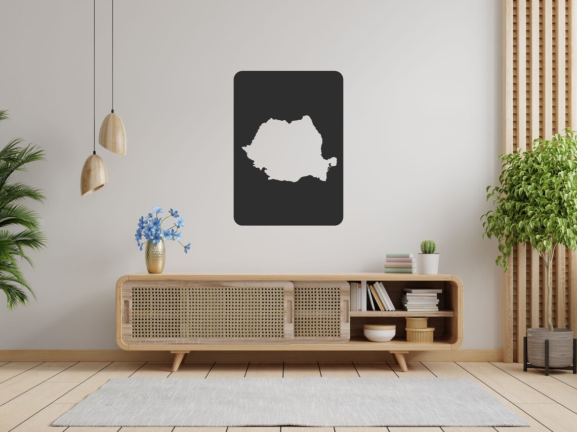 Romania Map Svg Png Pdf Dxf Eps Romania Print Romania Vector File