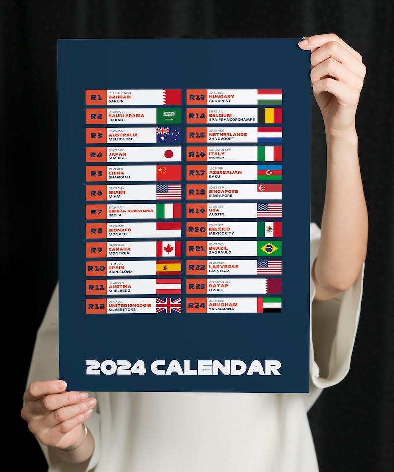 Formula 2024 Calendar Formula 2024 Schedule 2024 Racing Calendar