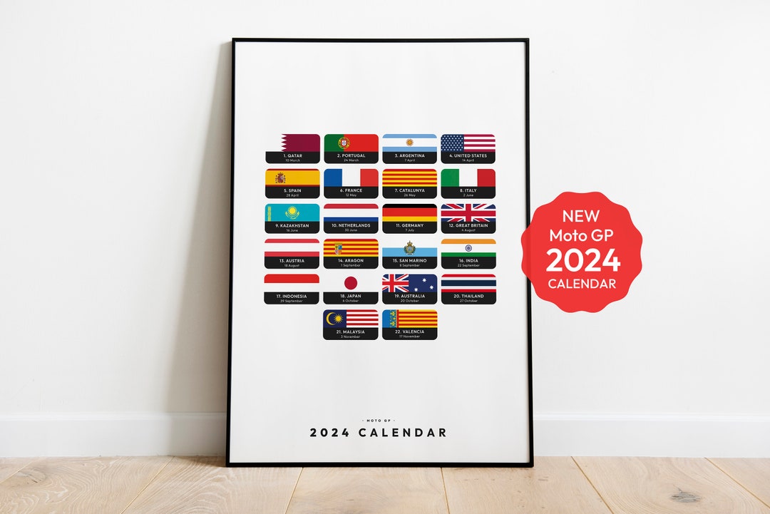 Moto 2024 Calendar Moto 2024 Schedule Grand Prix Motorcycle Racing