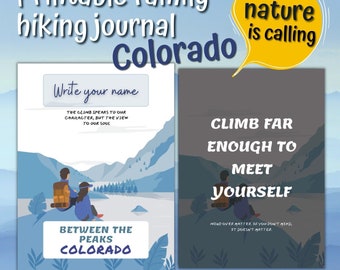 Kids hiking booklet Colorado
