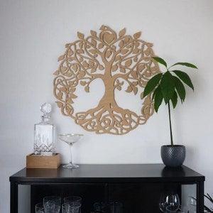 Wooden Tree of Life Wall Art | Wood Wall Art | Wooden decoration | Tree of life | Wood tree | Home Decor | Wood Wall Painting