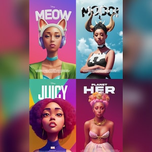Doja Cat Movie posters High res Digital downloads (4 designs)