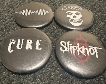 Band button pins