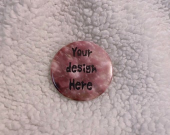 Custom button pin