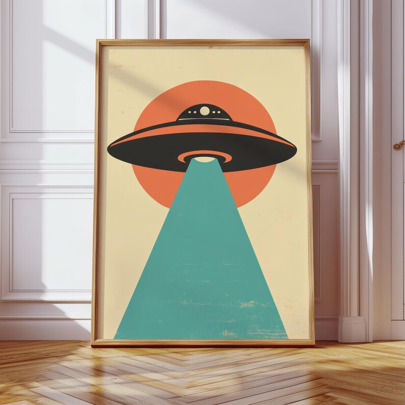 UFO enthusiast art lovers.