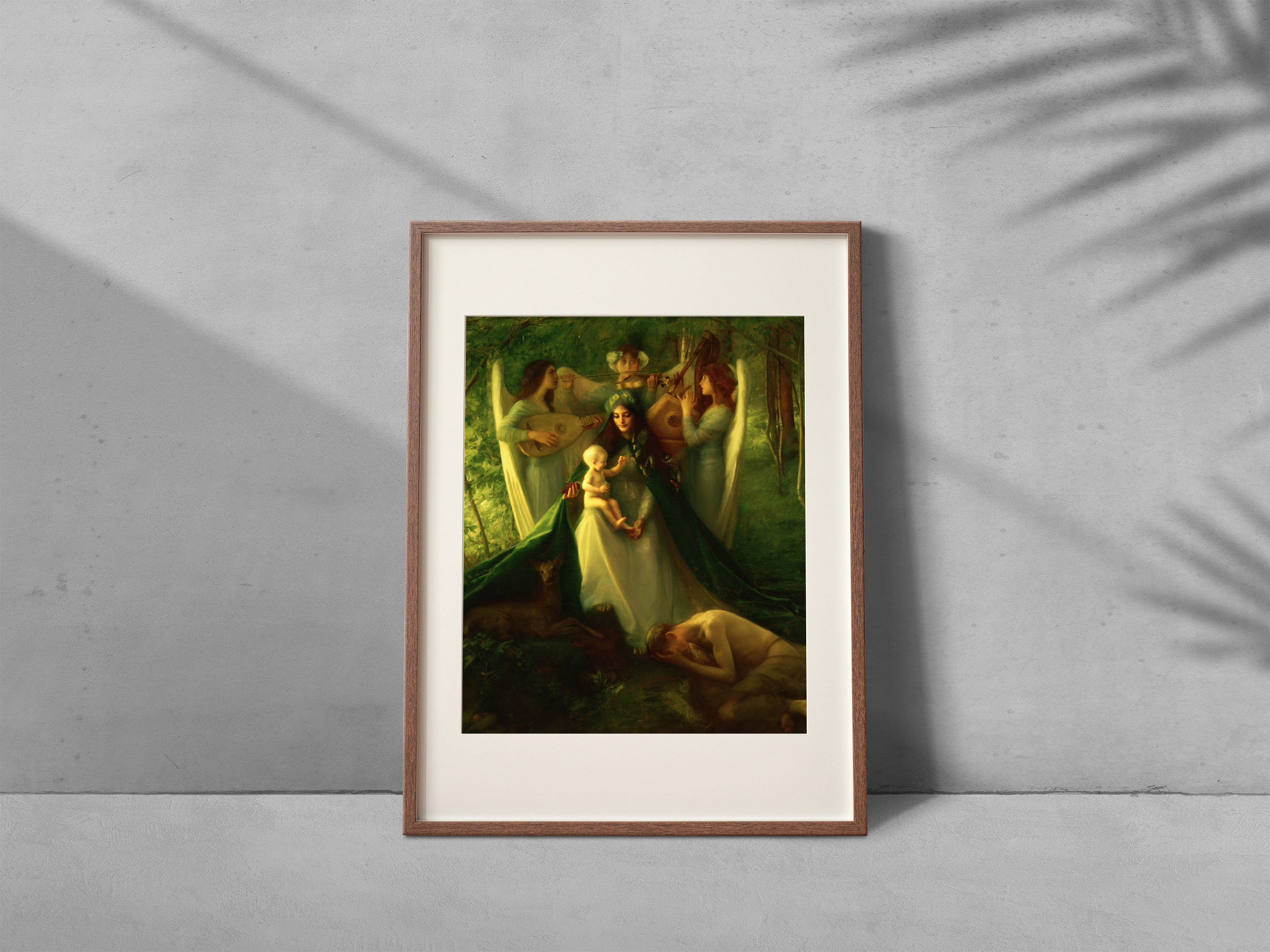 Madonna and Child Print Modern Vintage Christian Wall Art - Etsy