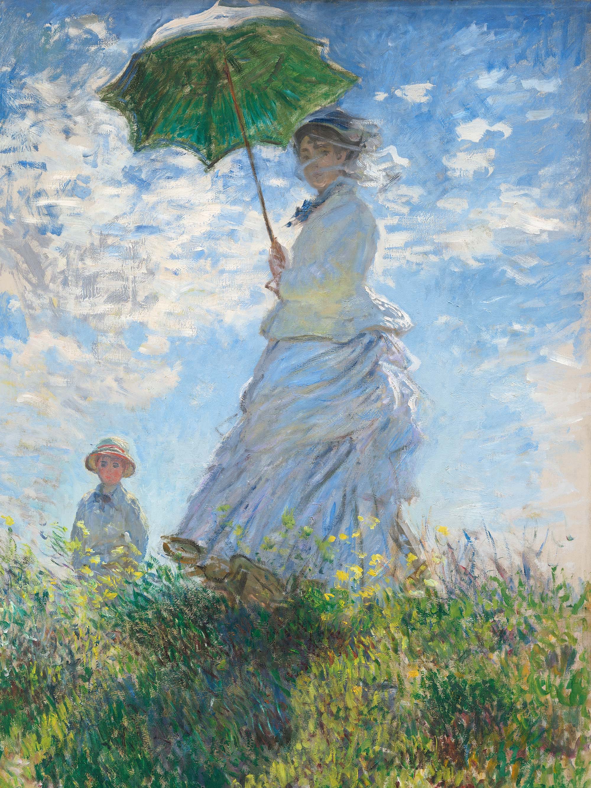 Claude Monet Wall Art Print French Impressionism, Vintage Spring Color ...