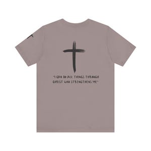 Faith-Inspired Unisex T-Shirt, Inspirational Tee, Christian Apparel, Motivational Gift, Bible Verse Shirt, Everyday Wear