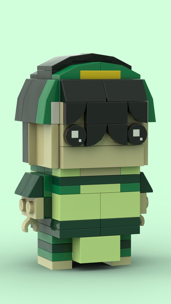 Lego Avatar the Last Airbender Custom Brickheadz Figures: Aang
