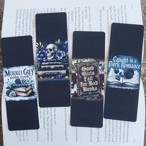 Dark Romance Bookmarks, Gothic Romance Bookmarks, Spicy Bookish Gift, Dark Academia Aesthetic, Book Lover Gift, Bookish Gifts