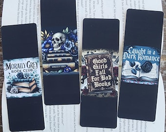 Dark Romance Bookmarks: Gothic Book Lover Gifts