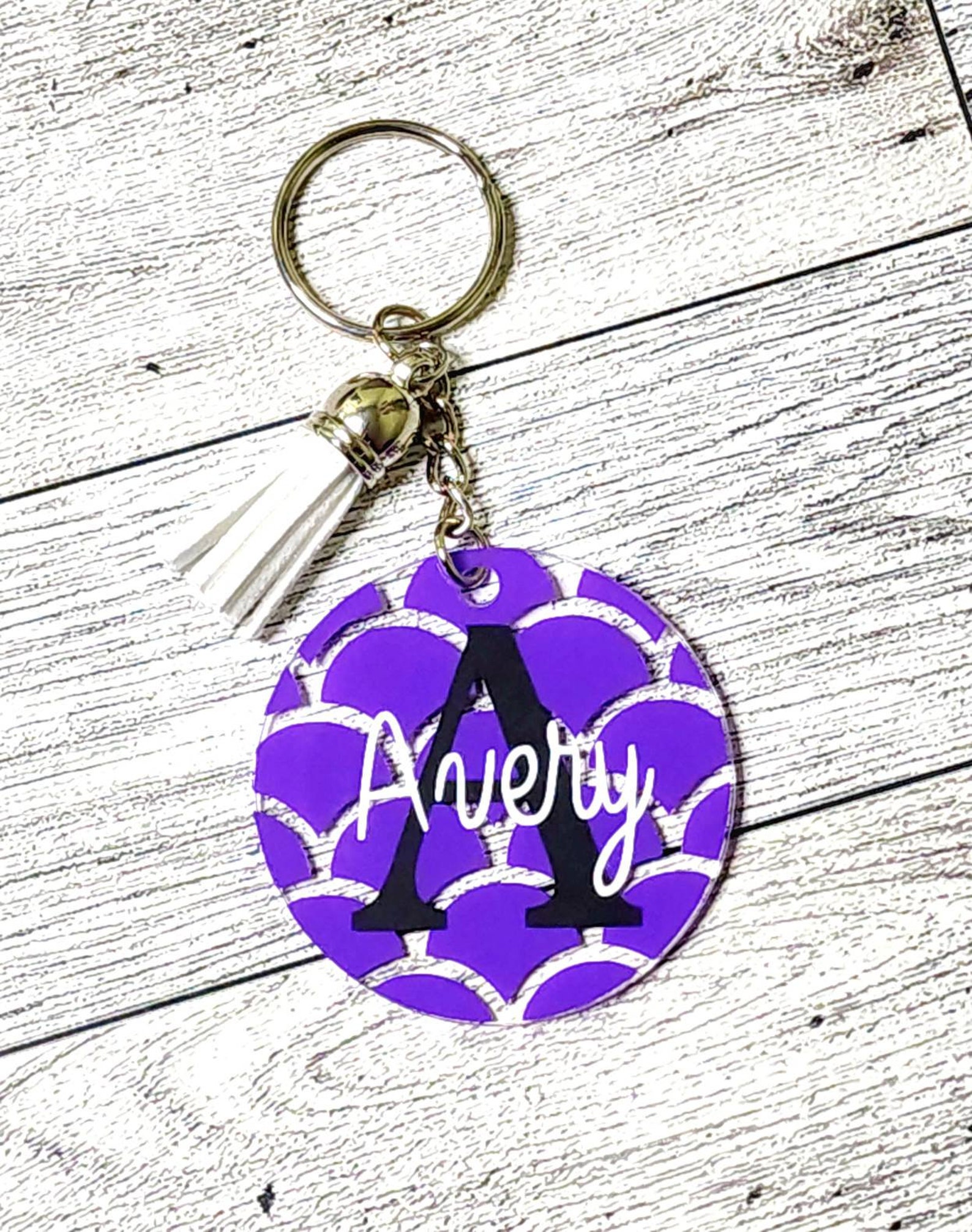 Personalized Acrylic Keychains Custom Acrylic Keychain With Etsy