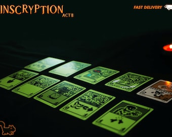 Inscryption Act 2 Dead Booster 10 cards