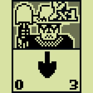 Inscryption Acte 2 - 1 Gravedigger