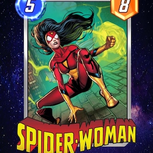 Videogioco fisico Marvel Snap Cards Spider Woman