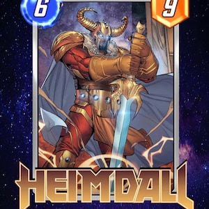 Marvel Snap Cards Natuurkunde Heimdall-videogame