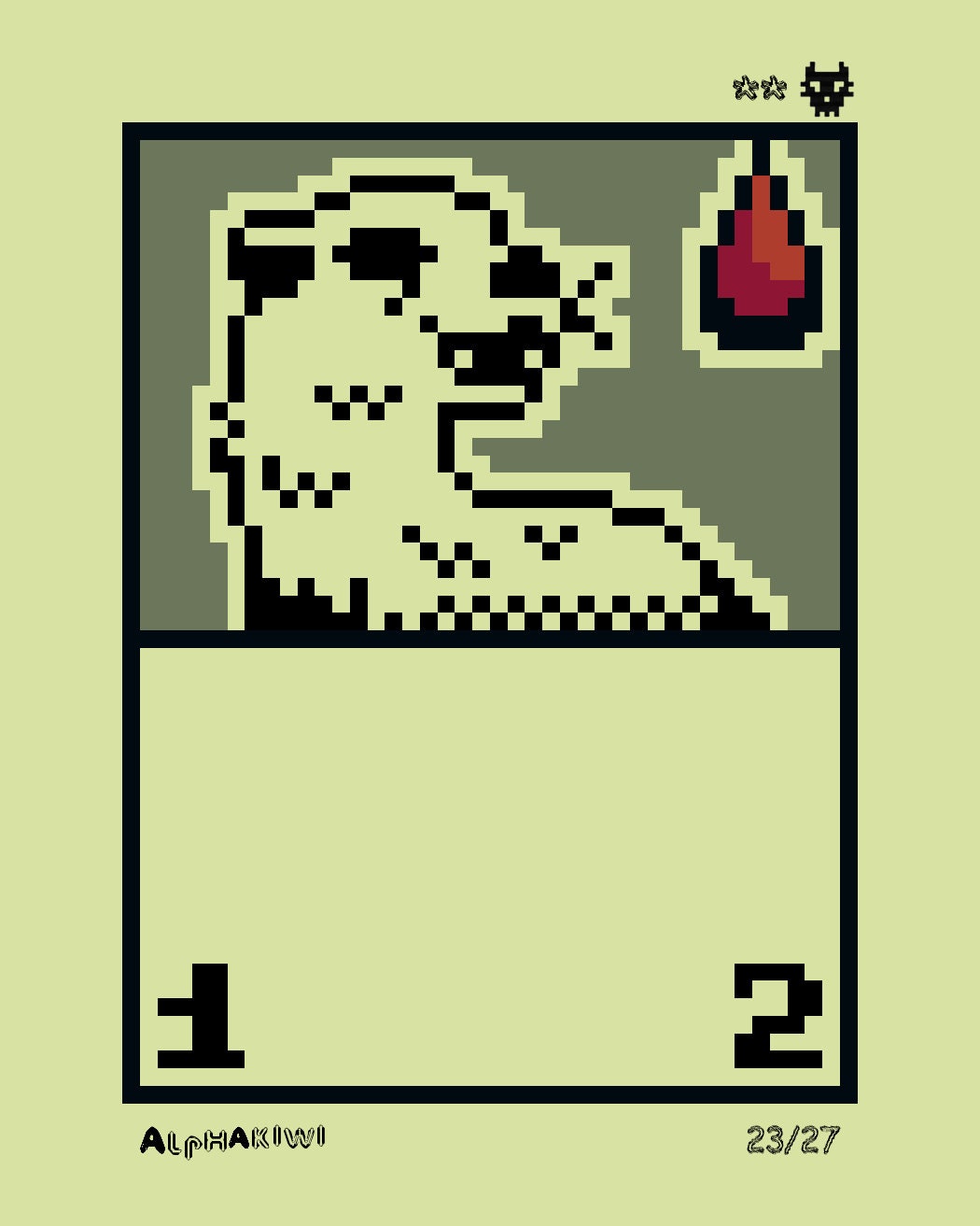 Inscryption Act 2 - 1 Stoat - Etsy
