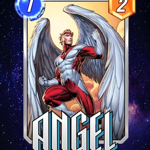 Marvel Snap Cards Fysieke Angel-videogame