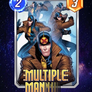 Videogioco Marvel Snap Cards Physics Multiple Man