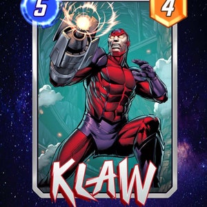 Marvel Snap Cards Física Klaw Videojuego